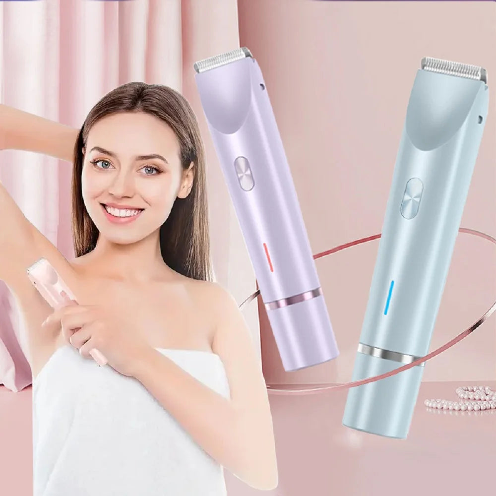 Women's Dual-Head Electric Trimmer & Shaver