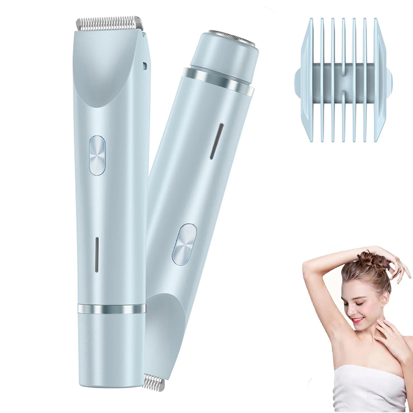 Women's Dual-Head Electric Trimmer & Shaver