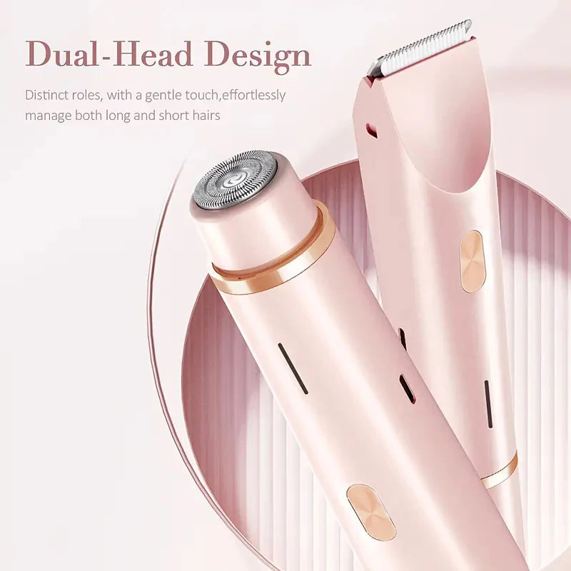 Women's Dual-Head Electric Trimmer & Shaver