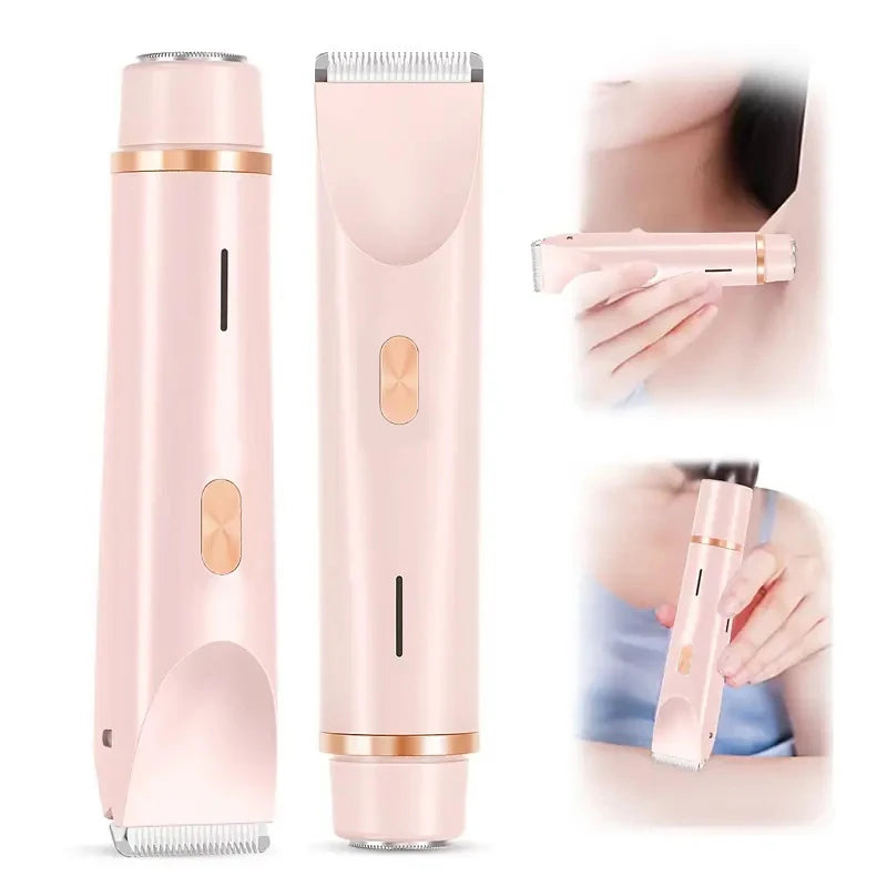 Women's Dual-Head Electric Trimmer & Shaver