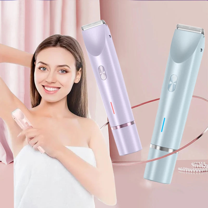 Women's Dual-Head Electric Trimmer & Shaver