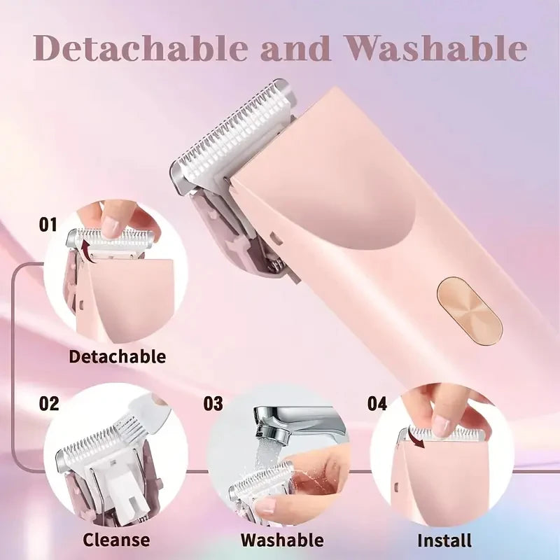 Women's Dual-Head Electric Trimmer & Shaver